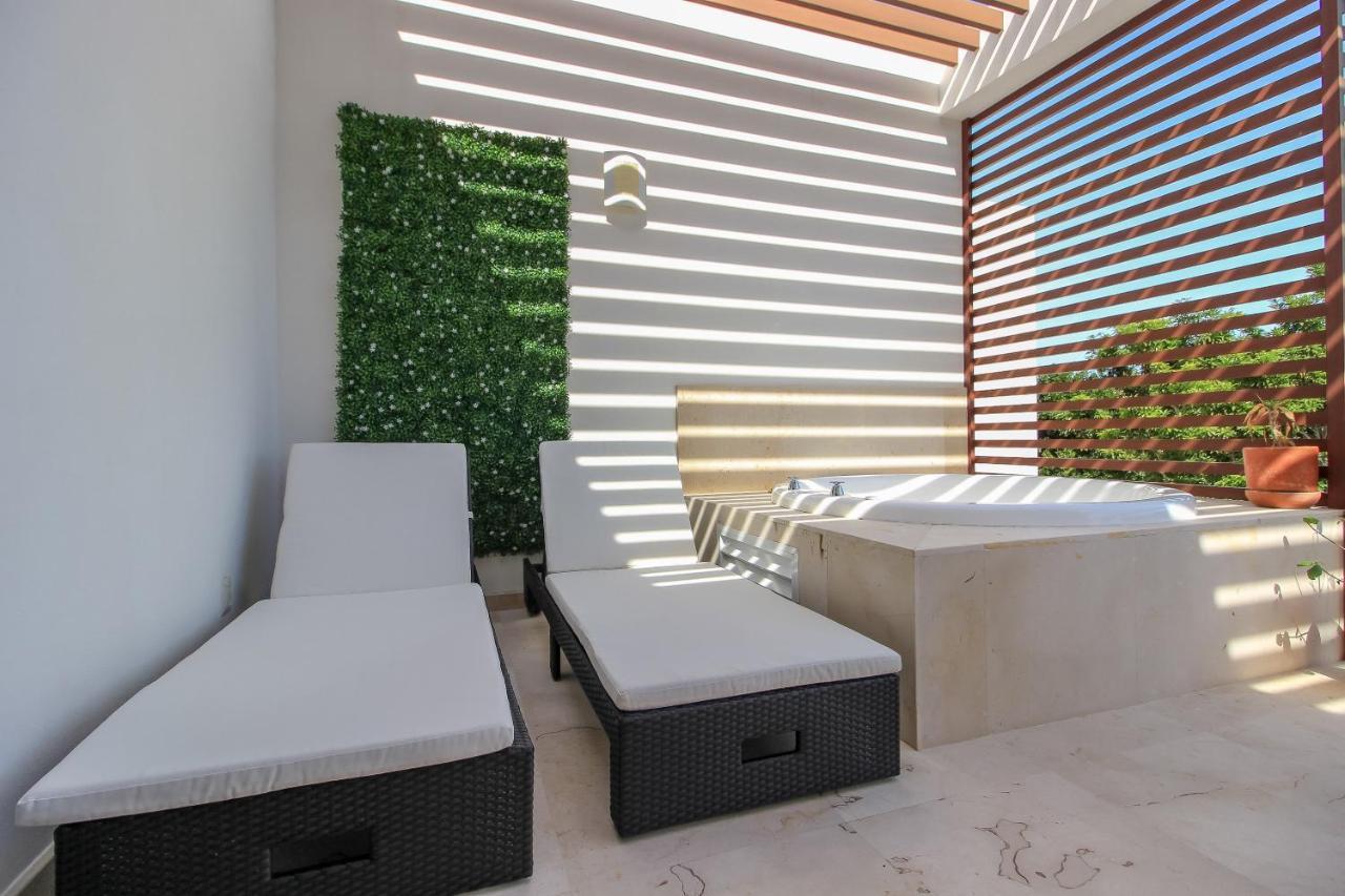 Exceptional 2Story Penthouse With Hot Tub And Rooftop Terrace In Bahia Principe Akumal Exterior foto